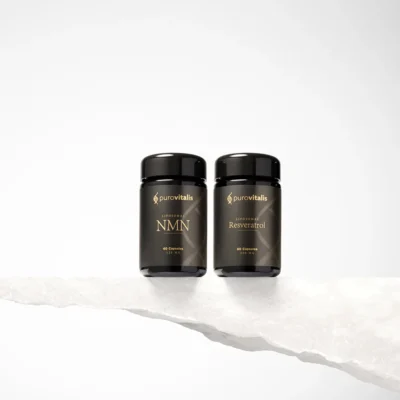 Vital Core bundle including NMN + Resveratrol, best seller