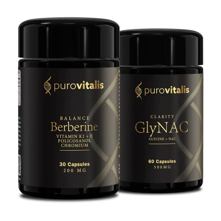 Metabolic Renewal Bundle including Berberine Balance and GlyNac Clarity by Purovitalis